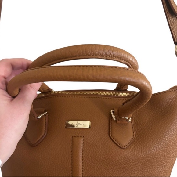 COLE HAAN EUC 2 Way Camello Village II Zip Satchel - Picture 7 of 9